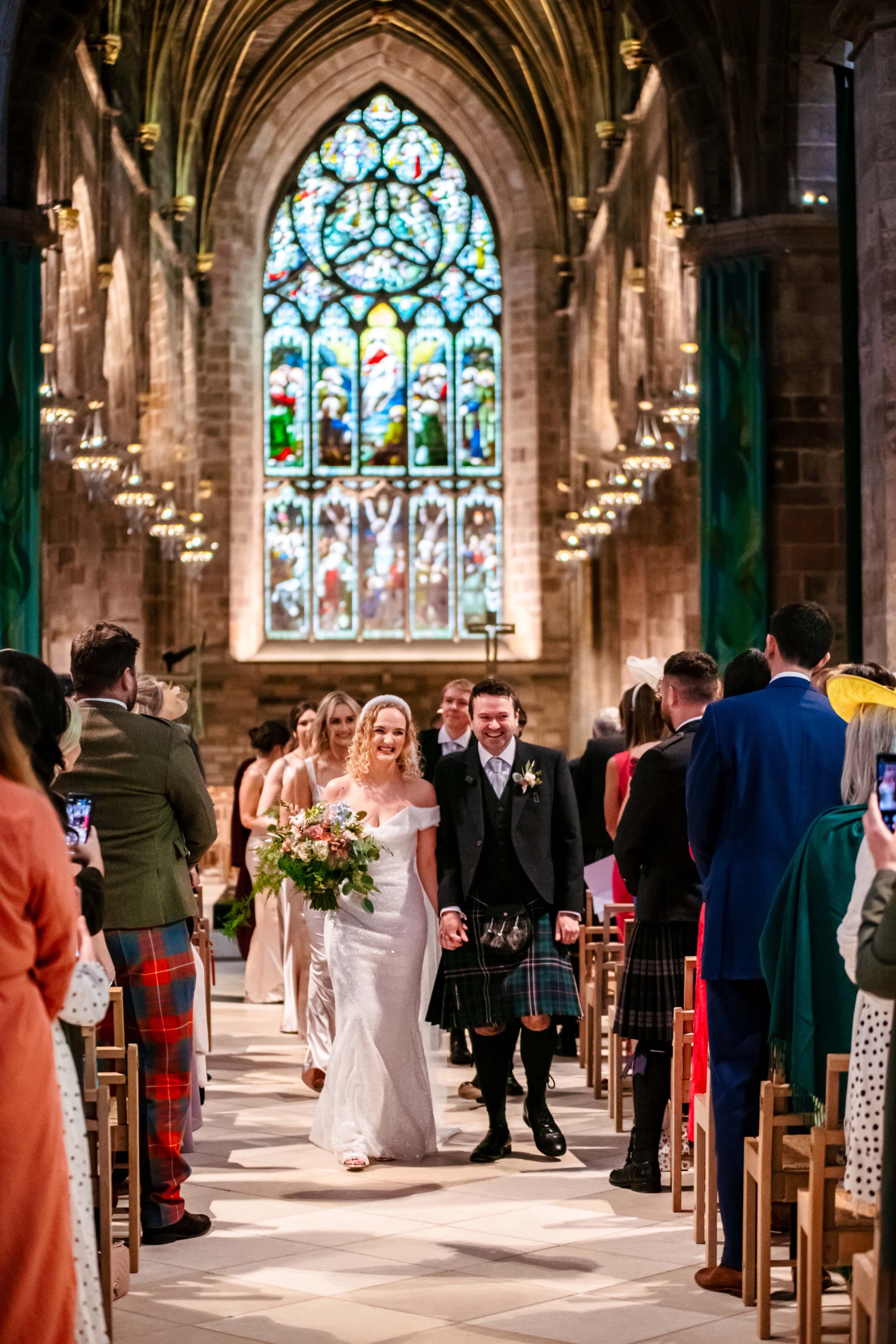 Real Scottish Wedding: The Signet Library